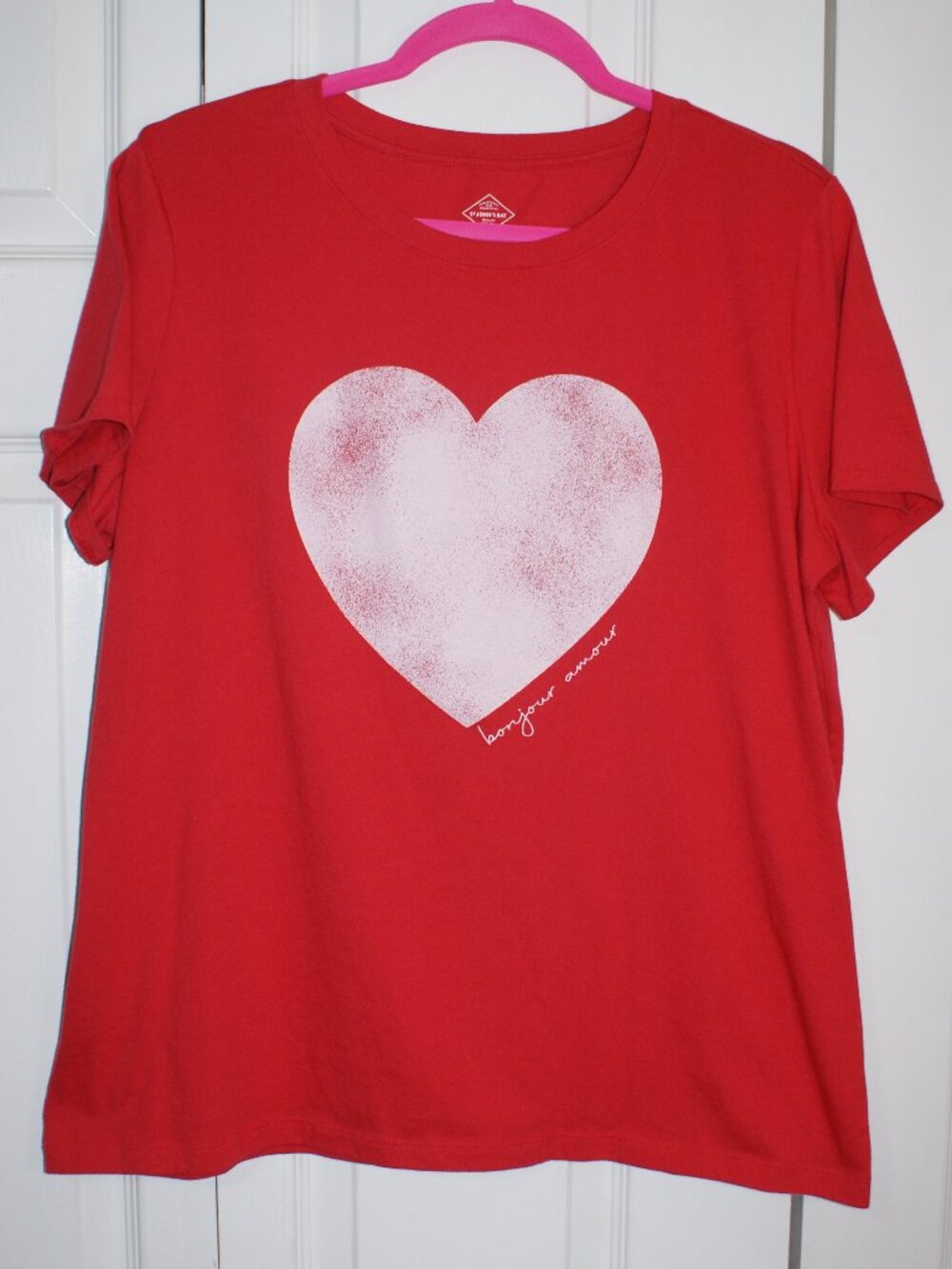 St Johns Bay Heart T-Shirt - XL - BRAND NEW